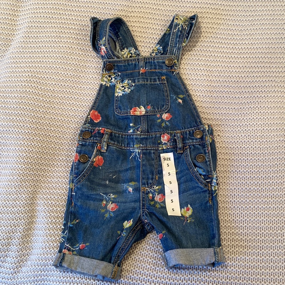 Mila and Rose baby overalls